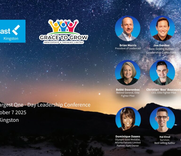 Heneka Watkis-Porter Brings Leadercast Back to Kingston—Now Powered by Grace to Grow Mentorship & Training