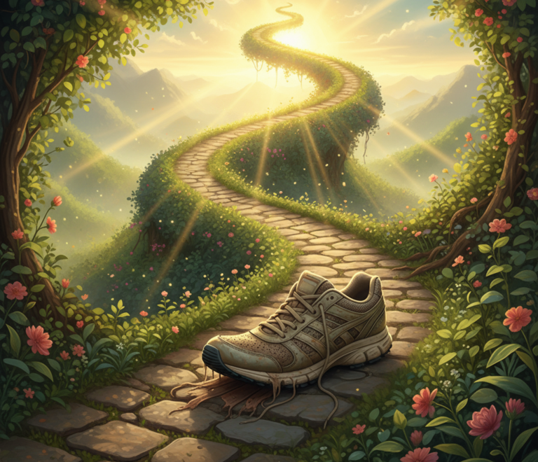 until a good way up from my starting point, something strange began to happen.